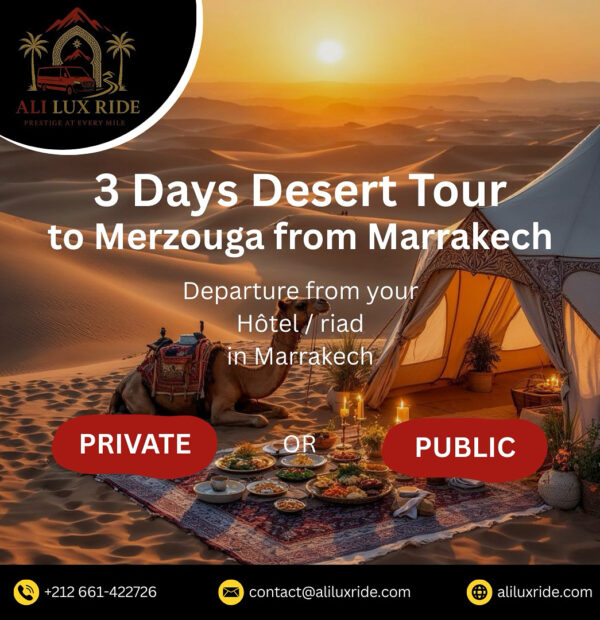 3-Days Merzouga Desert Tour